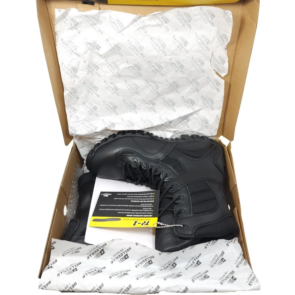 Belleville Tactical Research HW Lightweight Side-Zip Boot TR960Z Men's  11.5 Reg